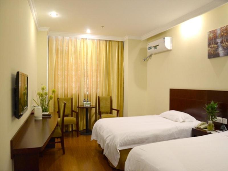 Greentree Inn Jiangsu Nantong Rugao Haiyang Road Tiancheng Business Hotel Kültér fotó