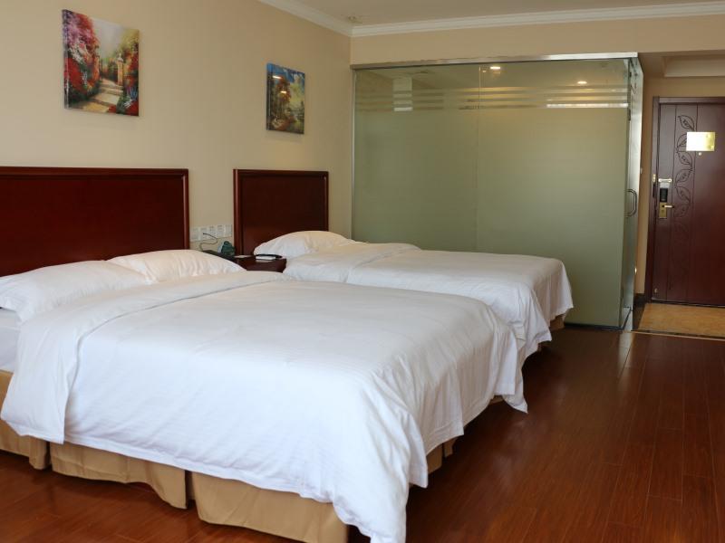 Greentree Inn Jiangsu Nantong Rugao Haiyang Road Tiancheng Business Hotel Kültér fotó