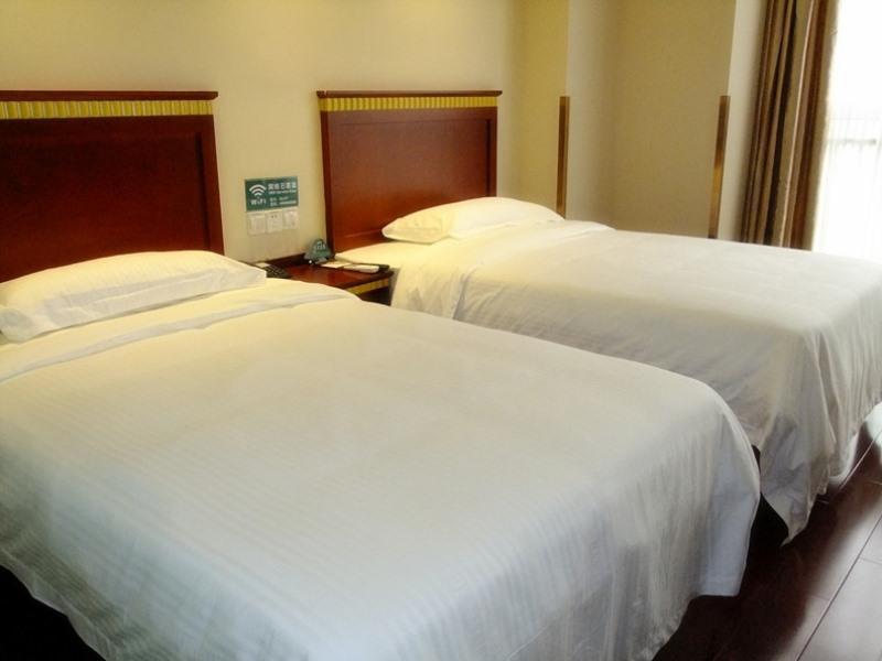 Greentree Inn Jiangsu Nantong Rugao Haiyang Road Tiancheng Business Hotel Kültér fotó