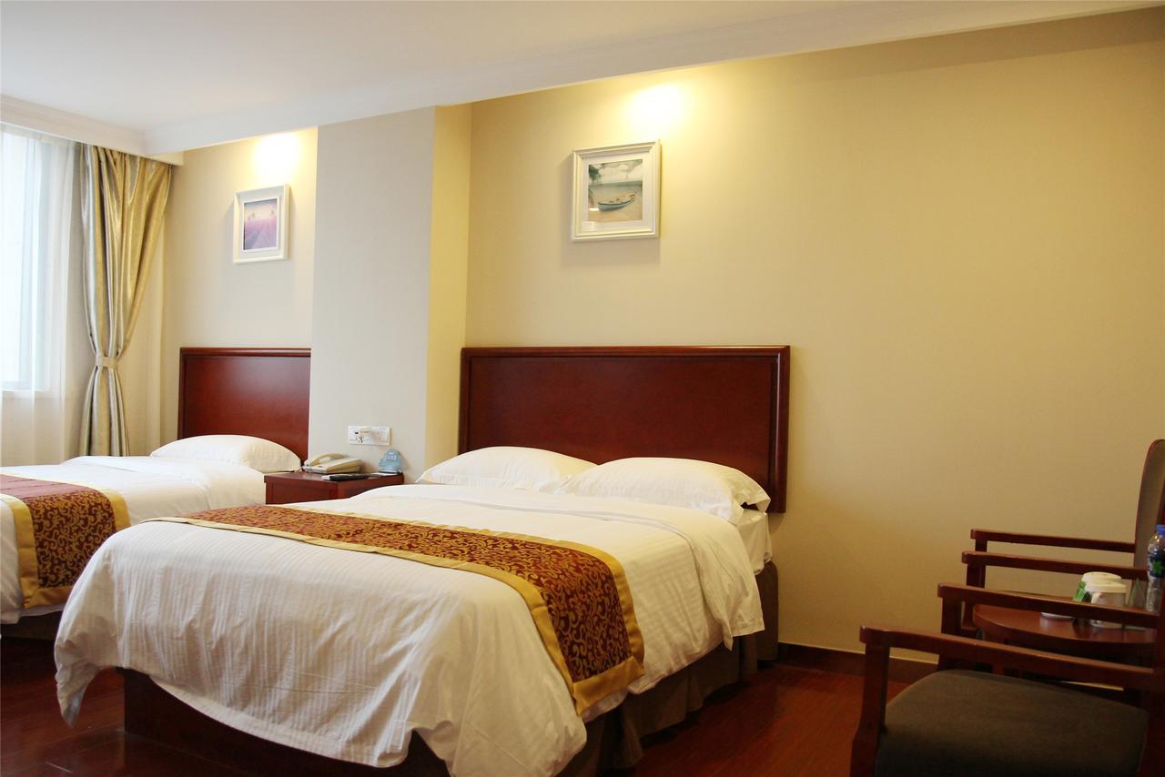 Greentree Inn Jiangsu Nantong Rugao Haiyang Road Tiancheng Business Hotel Kültér fotó