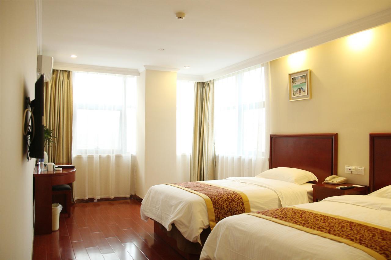 Greentree Inn Jiangsu Nantong Rugao Haiyang Road Tiancheng Business Hotel Kültér fotó