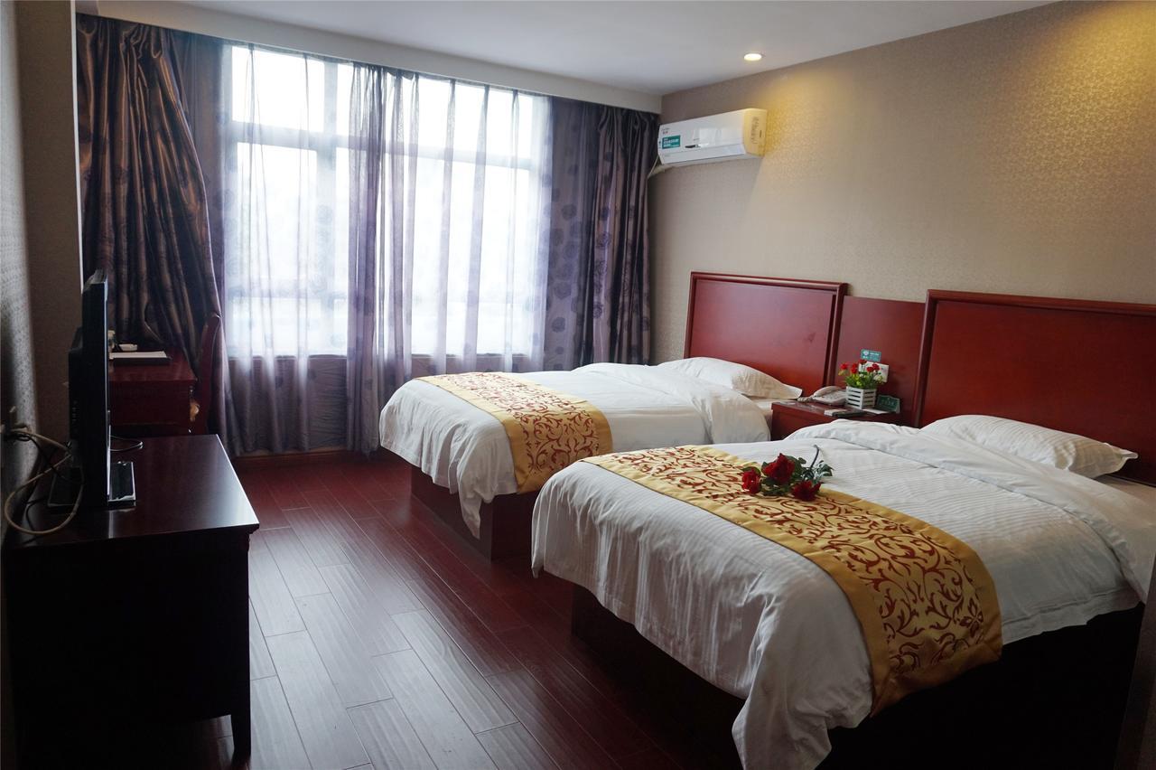 Greentree Inn Jiangsu Nantong Rugao Haiyang Road Tiancheng Business Hotel Kültér fotó